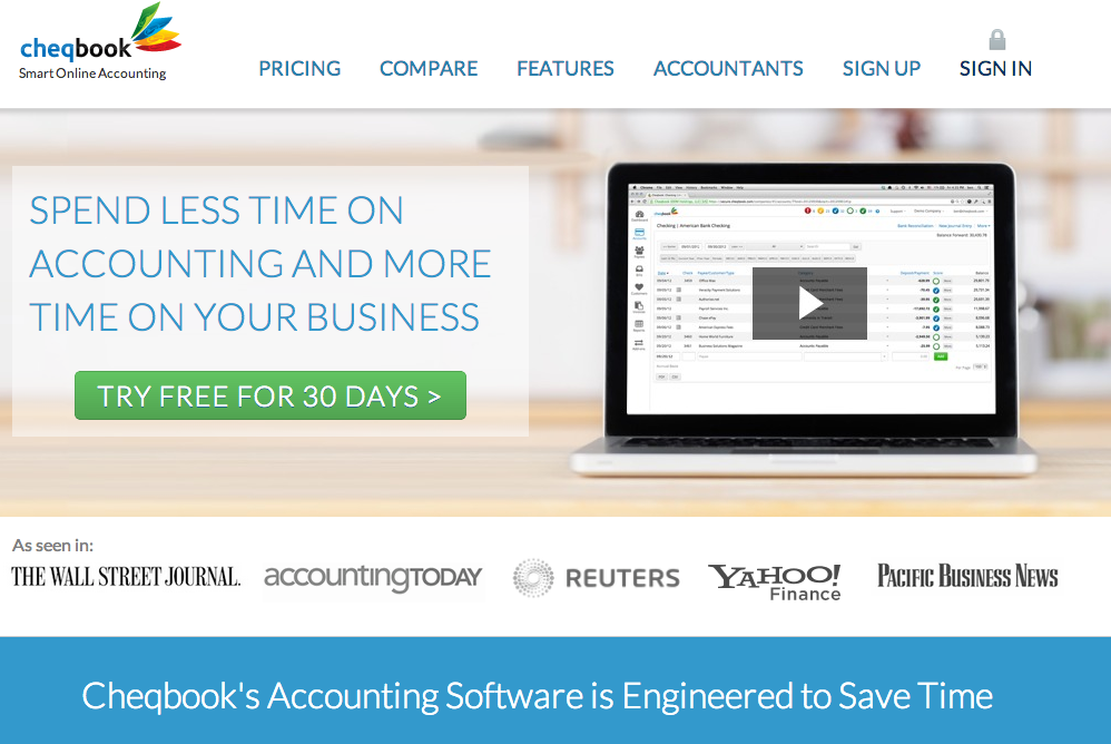 Cheqbook - Accounting Software Small Business Bookkeeping 