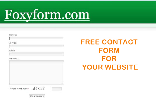 A contact form for your own website - create your own contact form quickly and easily - with anti-spam protection and, of course, completely free!