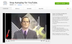 Stop Autoplay for YouTube.